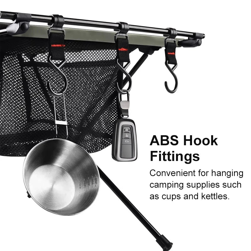 Outdoor Folding Camping Table with Mesh Bag Outdoor Backyard Picnic BBQ Hiking