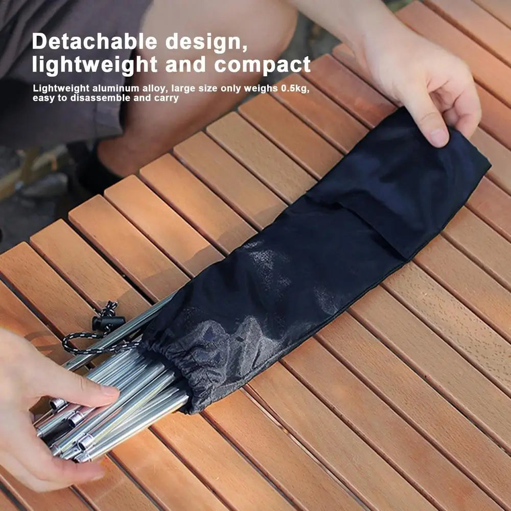Outdoor Large Bonfire Tripod Portable Camping Picnic Campfire Cooking Pot Hanging Chain Triangle Support Stand Rack Accessories