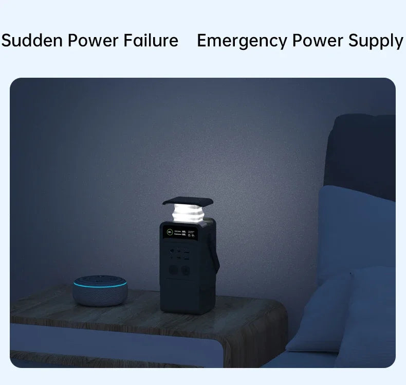 Portable Power Bank 192Wh Camping LiFePO4 Battery PD3.1 140W Ultra Fast Charging DC Solar Supply Generator