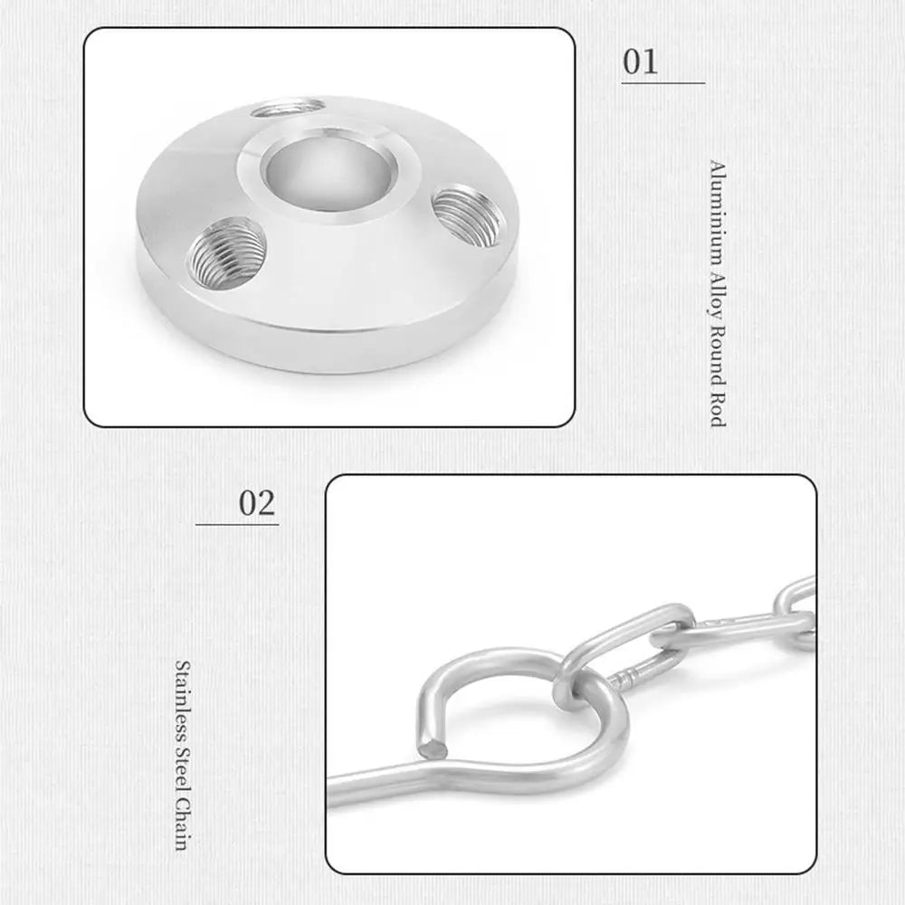 Outdoor Large Bonfire Tripod Portable Camping Picnic Campfire Cooking Pot Hanging Chain Triangle Support Stand Rack Accessories