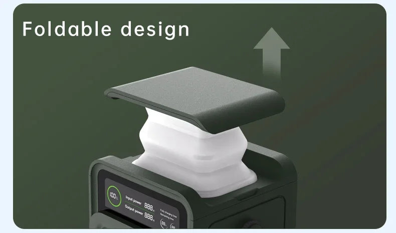 Portable Power Bank 192Wh Camping LiFePO4 Battery PD3.1 140W Ultra Fast Charging DC Solar Supply Generator