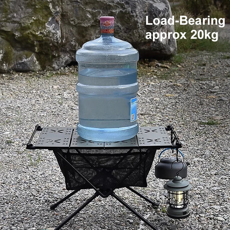 Outdoor Folding Camping Table  with Mesh Bag Outdoor Backyard Picnic BBQ Hiking